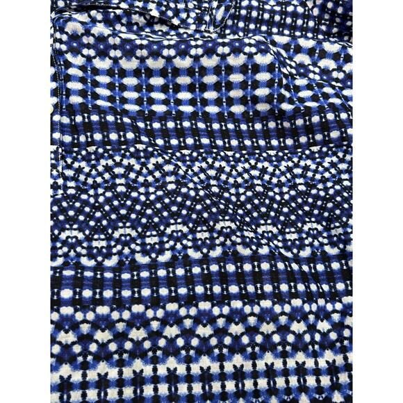 NWT Talbots Womens Multicolor Tie Dye Cotton Button Front Blouse Plus Size 3X - Picture 4 of 9